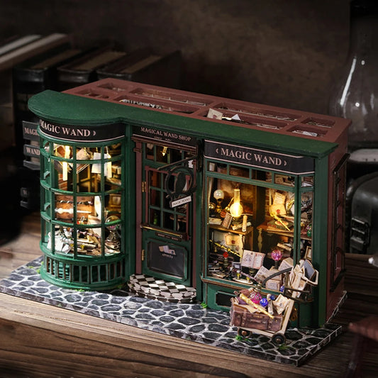 Tiendita de magia - Rompecabezas 3D - Booknook - Decoración