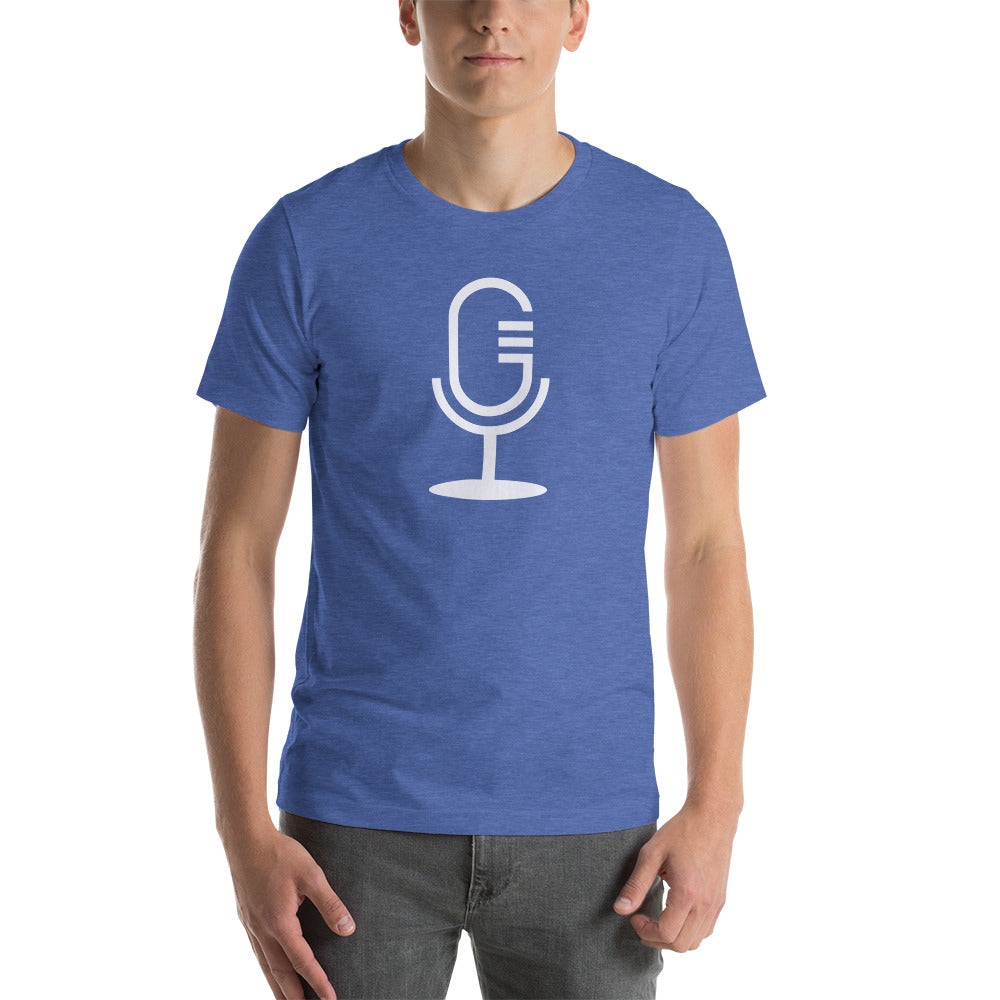Light logo • Short-sleeve unisex t-shirt