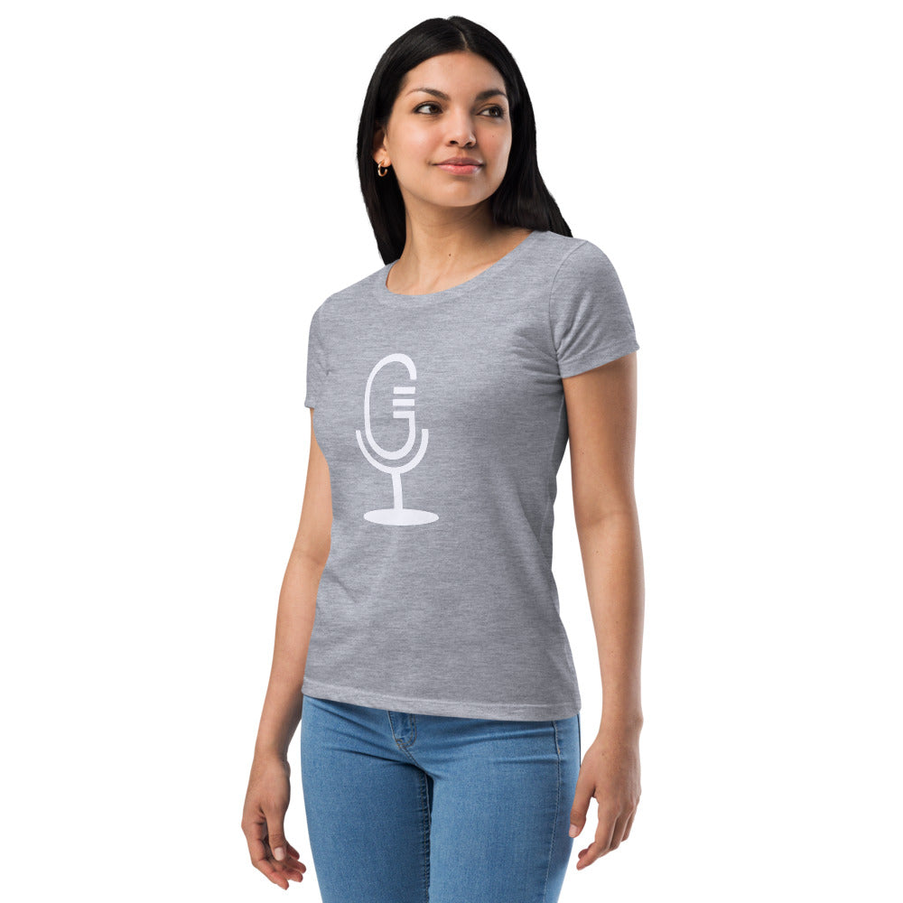 Light Logo • Women’s fitted t-shirt